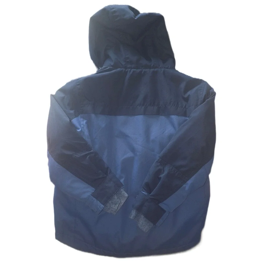 Carters Adventure Gear Boys Blue Colorblock Fleece‎ Lined Hooded Jacket 4T